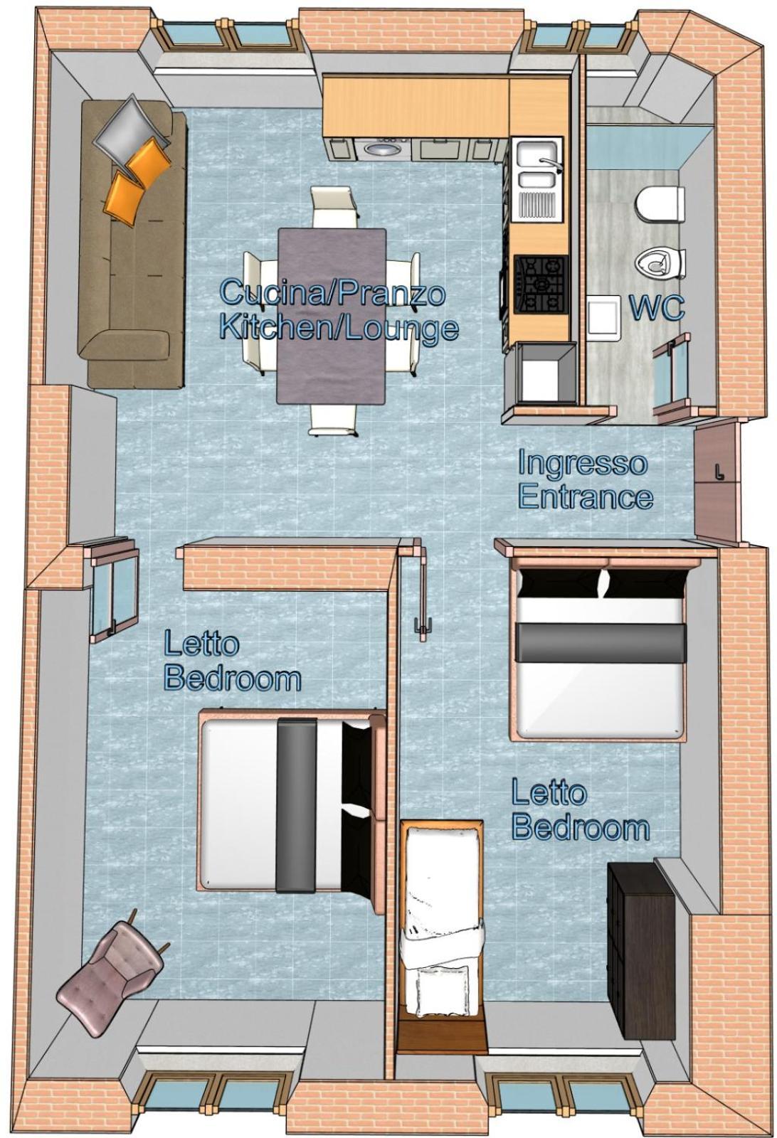 Appartamento Via Grandi - Free Gated Parking - 5 Minutes From Center Лука Екстериор снимка